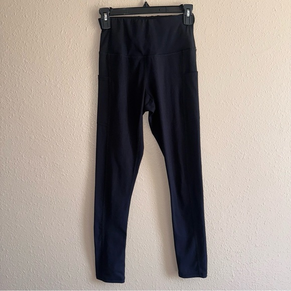 Fengbay Leggings Black Women’s With Pockets Activewear Yoga Athletic Size Small - Picture 1 of 8